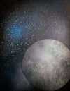 UR DA MOON (Framed Poster)