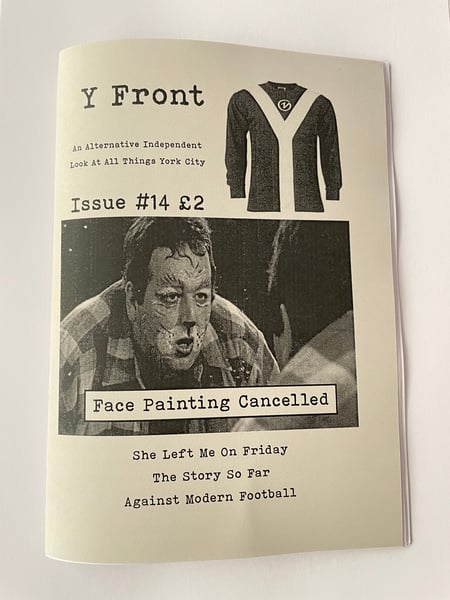 Image of Y Front Fanzine Issue 14