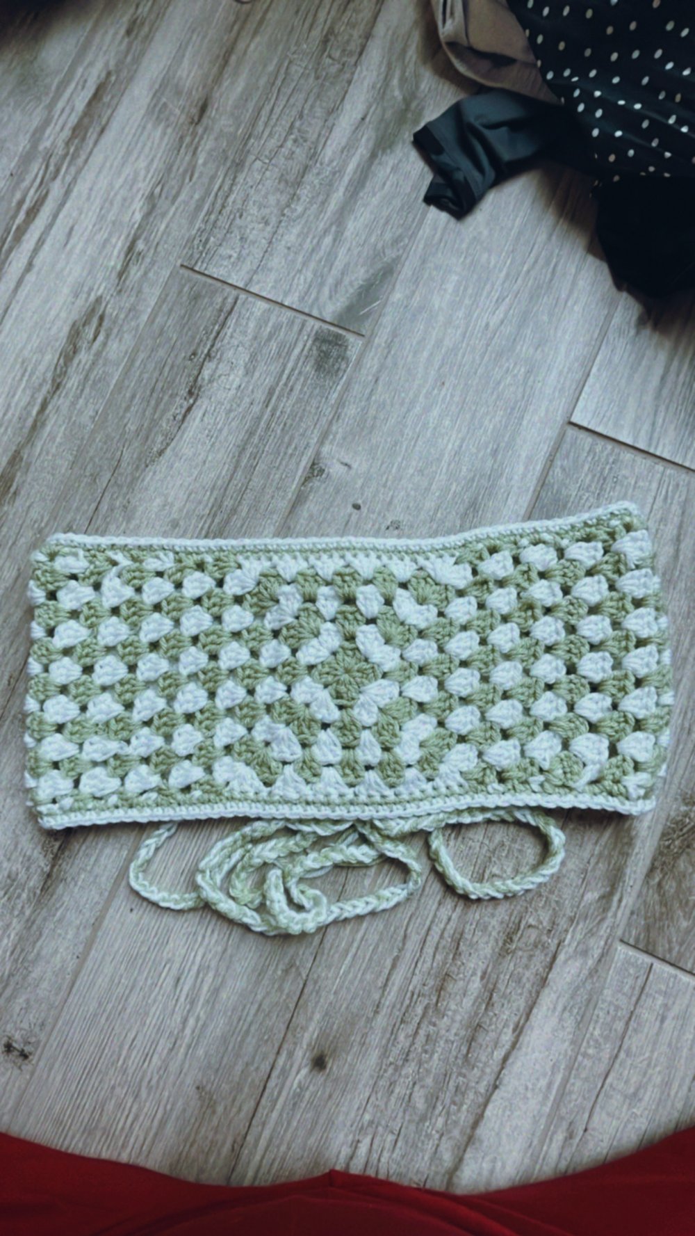 Image of Granny Square Tube Top: Large