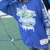 Image 3 of Kids Distressed Acid Wash hoodie