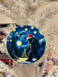 Bigfoot Night Ornament