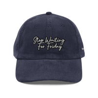 Image 3 of Friday Vintage corduroy cap