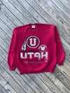 Vintage University of Utah Sweatshirt (Large)