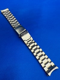 Image 2 of 22mm Omega Professional Planet Ocean Stainless Steel watch strap Band fits Speedmaster