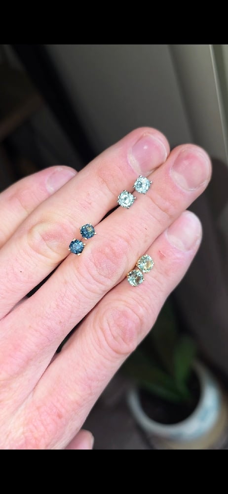 Image of Gemstone earings 