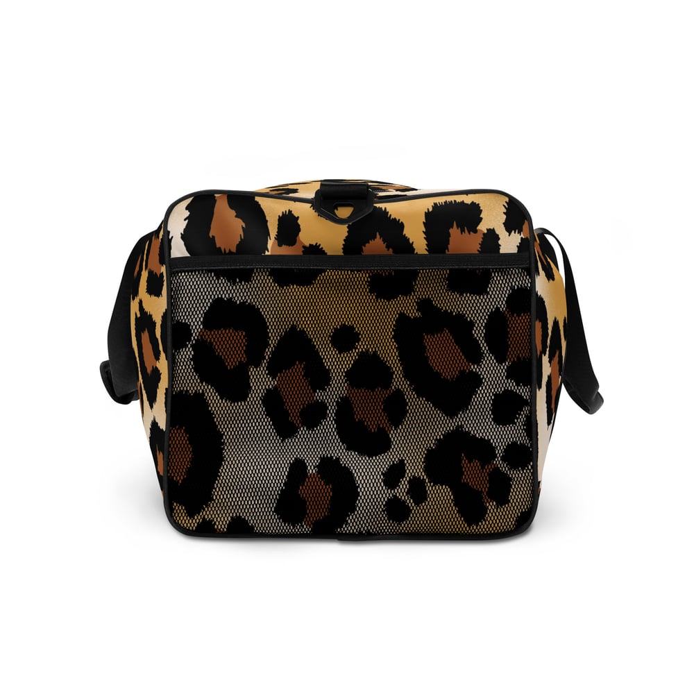 Image of Duffle bag Leopard Design