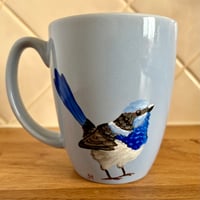 Image 1 of Blue Superb Fairywren Mug