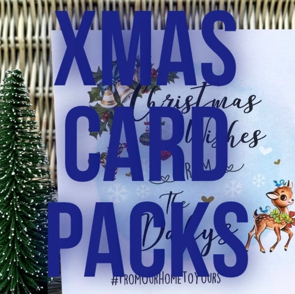 Image of XMAS CARD 10 PACK. 