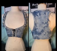 Image 3 of Frayed vest size XS-S