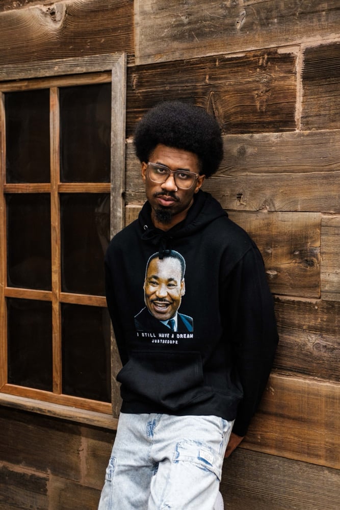 Image of MLK Dream Hoodie Black