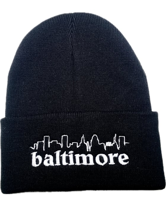 Image of Baltimore Skyline Beanie (multiple colors) (free shipping)