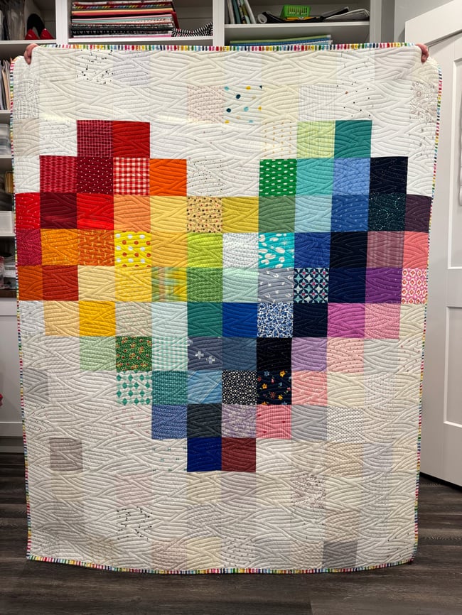 PREORDER Rainbow Pixel Heart