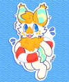 Clem Tube Sticker