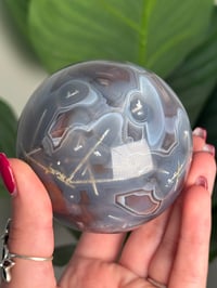 Image 7 of MOZAMBIQUE SWAZI AGATE SPHERE B