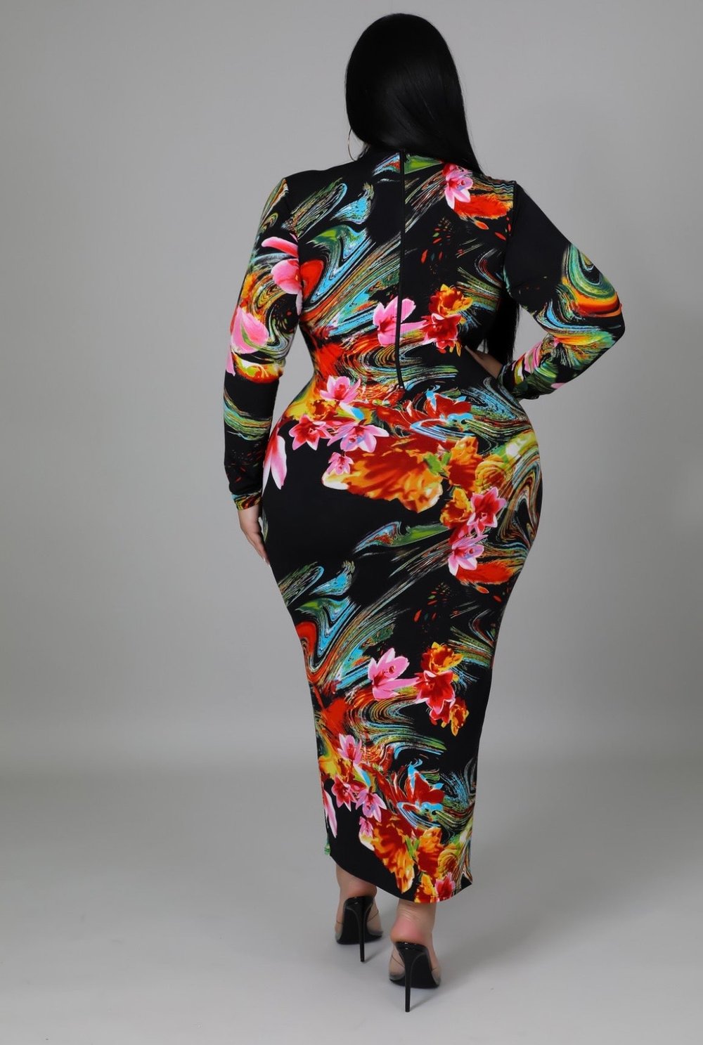 Image of GLAXY MIDI DRESS