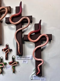 Image 3 of Wall Worm Crosses (upright & inverted. Mini and regular)