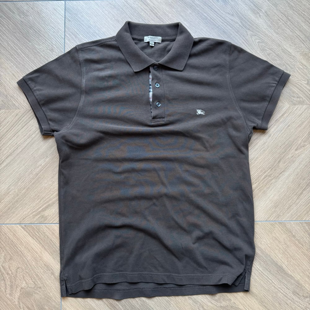 Image of 2000s Burberry Polo Shirt, Size Medium