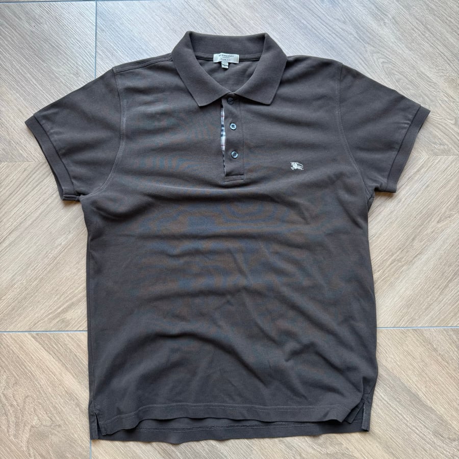 Image of 2000s Burberry Polo Shirt, Size Medium