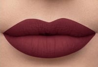 Image 3 of Ash Love Burgundy Vegan Matte liquid lipstick (Plum-51)