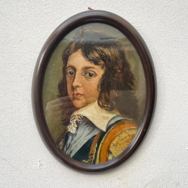 Little antique portrait 