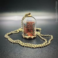 Image of Book Glass Dome Necklace