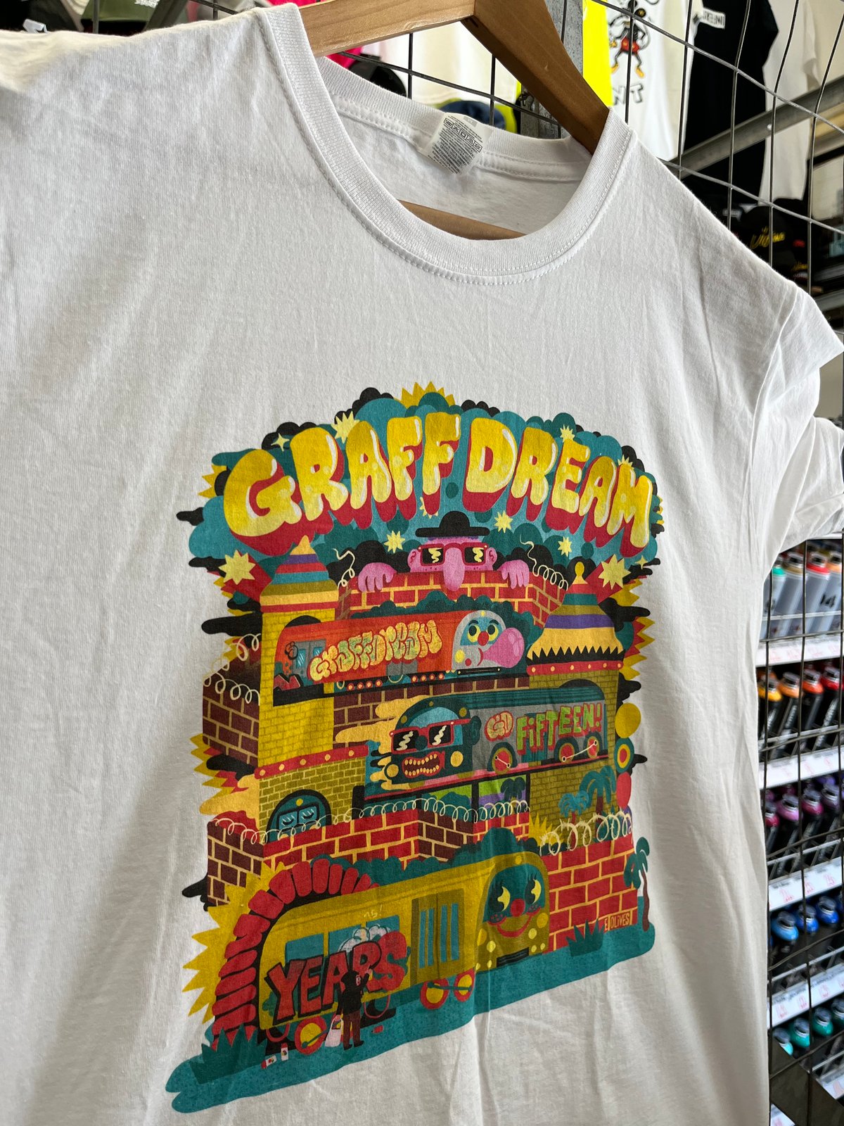 Image of tshirt graff dream 15 years