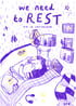 We Need To Rest Print A4 Image 3