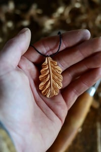 Image 5 of ~ Oak leaf Pendant 