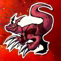 Image 1 of Guilmon Sticker