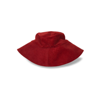 Image 3 of Mia bucket hat corduroy cherry