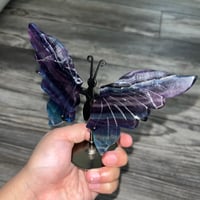 Image 3 of Fluorite Butterfly Wings 🦋