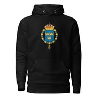 Image 4 of Tre Kronor Unisex Hoodie Clean Back