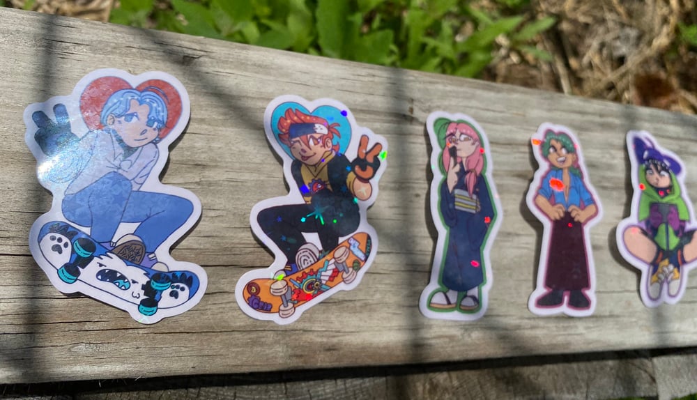 SK8 the Infinity Sticker Pack