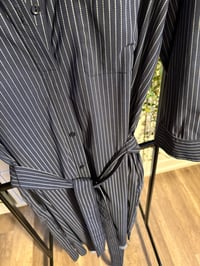 Image 2 of NWT pen, striped dress with pockets  and tie