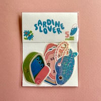 Image 2 of Stickers Sardine Lover