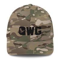 Image 3 of OWG - Branded Black Structured Twill Cap