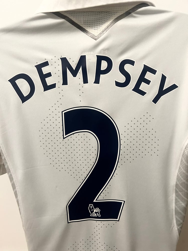 Image of Tottenham Hotspur “DEMPSEY 2” 2012/13 Home Shirt + PL patches (M)