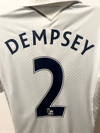 Image 7 of Tottenham Hotspur “DEMPSEY 2” 2012/13 Home Shirt + PL patches (M)