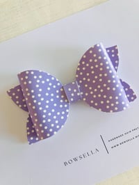 lilac dots 