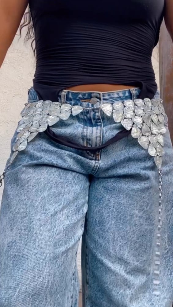 Image of Fender Guitar Pick Bralette/Apron (Pre-Order)