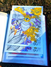 Image 5 of Just Bee Art Print