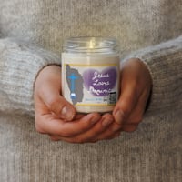 Image 2 of DBB Jesus Loves Dominica 9oz White Sage & Lavender Soy Candle