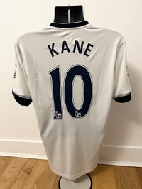 Image 3 of Tottenham Hotspur “KANE 10” 2015/16 Home Shirt + PL patches (M)