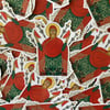 Theotokos Save Palestine Stickers