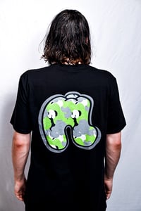 Image 4 of Green Teeth Camo Tee