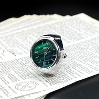 Image 4 of Hot Selling Finger Watch Ring Creative Movement Fashion Accessories Vintage Alloy Shell Quartz Watch