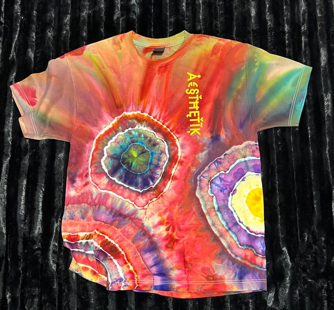 ICE DYED T-SHIRT (Sultry/ Elysian)