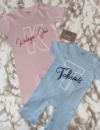 Image 1 of Initial Romper