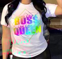 Hu$tel like a boss, live like a Queen Tee👑