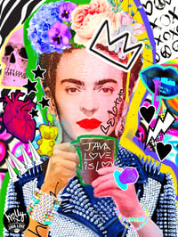 Image 1 of Frida Kahlo Print (Holly X Java Love)